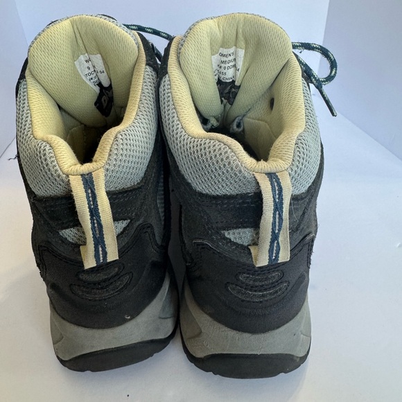 L.L. Bean Blue and Gray Hiking Boots waterproof dri lex trail shoes women’s 9 - Picture 3 of 7